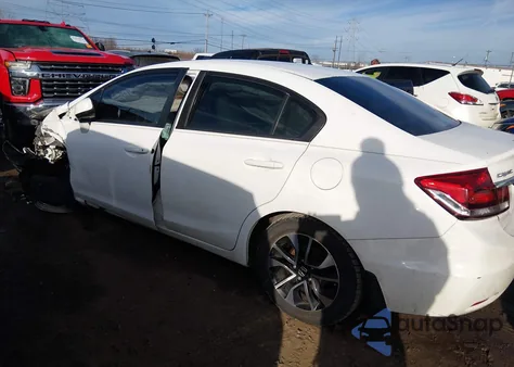 2013 Honda Civic Ex from USA, damaged, VIN 19XFB2F86DE008081